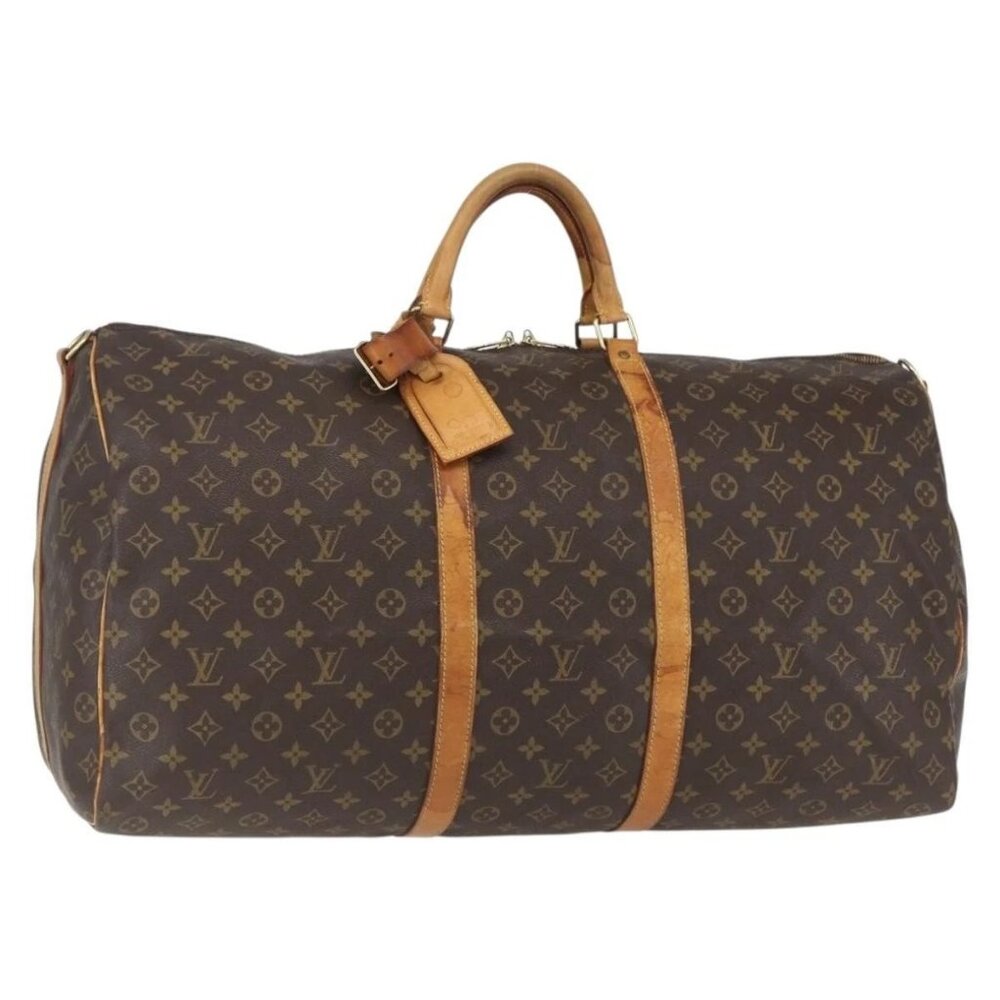 LOUIS VUITTON Monogram Keepall Bandouliere 60 Boston Bag M41412 LV Auth ka964 - Picture 2 of 16